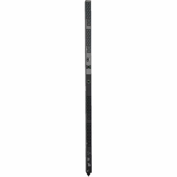 Eaton Tripp Lite Series 5.8kW Single-Phase Local Metered PDU, 200-240V Outlets (8 C19 and 40 C13), L6-30P, 10 ft. (3.05 m) Cord, 0U Vertical, TAA, 70 in. - Image 2