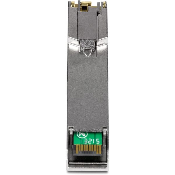 TRENDnet SFP to RJ45 1000BASE-T Copper SFP Module; TEG-MGBRJ; 100m (328 Ft.); RJ45 Connector; Hot Pluggable; Supports Data Rates Up to 1.25Gbps; IEEE 802.3ab Gigabit Ethernet; Lifetime Protection - Image 6