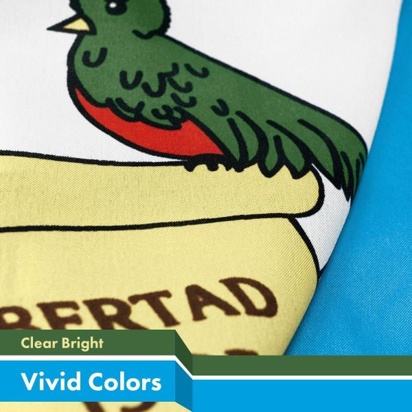 Guatemala Guatemalan Flag 3x5 Ft 3-Pack 150D Printed Polyester By G128 - Image 3