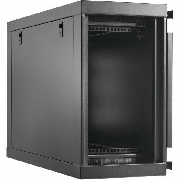 Eaton Tripp Lite Series SmartRack 6U Low-Profile Side-Mount Wall-Mount Mini Rack Enclosure, Black - Image 3