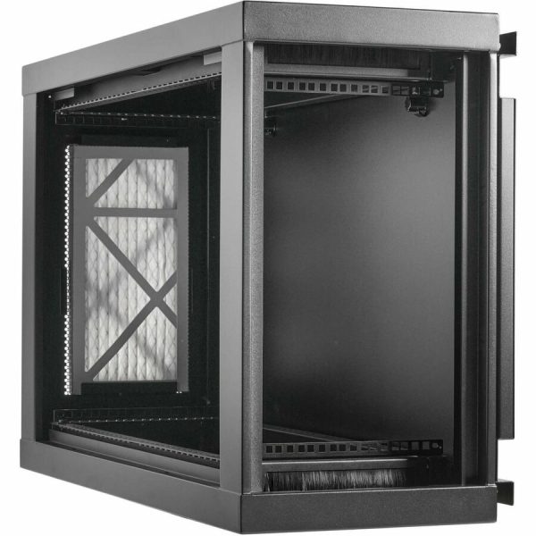 Eaton Tripp Lite Series SmartRack 6U Low-Profile Side-Mount Wall-Mount Mini Rack Enclosure, Black - Image 4