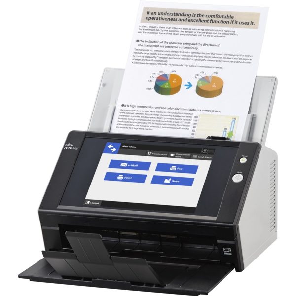 Fujitsu ImageScanner N7100E Cordless ADF Scanner - 600 dpi Optical - Image 2