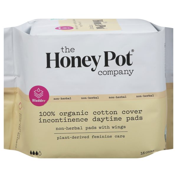 The Honey Pot - Pad Incontnc Day Non Hrbl - EA of 1-16 CT