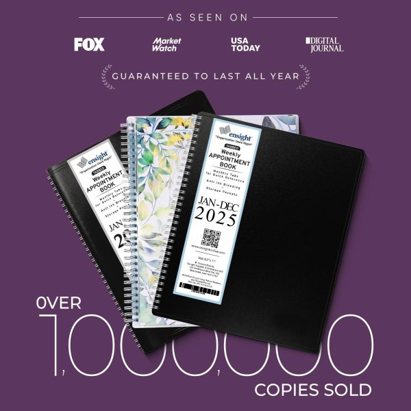 2025 Appointment Book & Planner   6.5 x 8.5 inches Large Tabbed Daily Hourly Weekly Planner Calendar & Schedule Book 30 Minute time Slots Business & Personal Planner Jan 2025  Dec 2025  Purple - Image 7