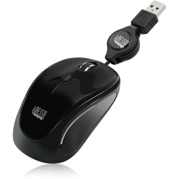 Adesso iMouse S8B - USB Illuminated Retractable Mini Mouse - Image 5