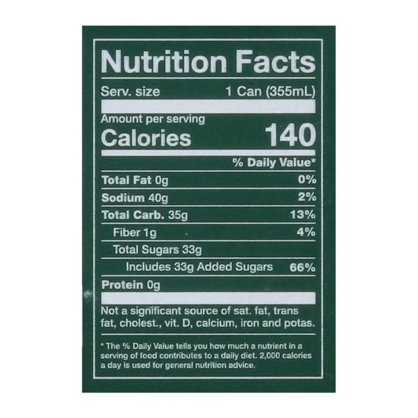 Reed's - Ginger Ale Real Sleek - Case of 6-4/12 FZ - Image 2