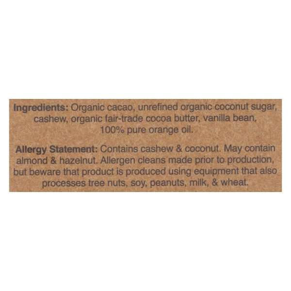 Hu - Dark Chocolate Bar Cashew Butter Orange Vanilla - Case of 12-2.1 OZ - Image 3