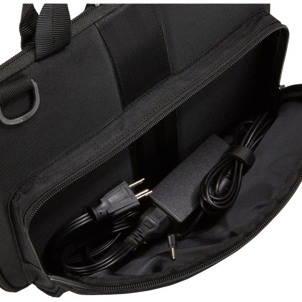 Case Logic QNS-311 Carrying Case (Attaché) for 13.3" Notebook, Accessories - Black - Image 3