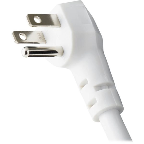 Eaton Tripp Lite Series 6-Outlet Surge Protector with 4 USB Ports (4.2A Shared) - 15 ft. (4.57 m) Cord, 5-15P Plug, 900 Joules, White - Image 4