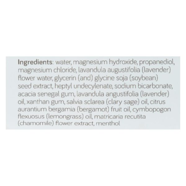 Nfuse - Deodorant Lavender Natural Magnesium - Case of 6 - 2.7 OZ