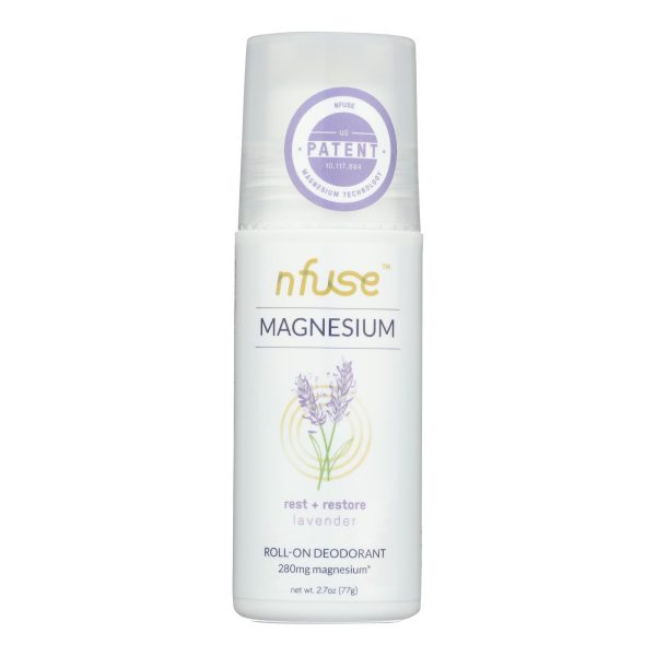Nfuse - Deodorant Lavender Natural Magnesium - Case of 6 - 2.7 OZ - Image 2