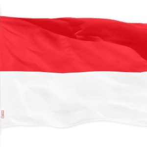 G128 Indonesia Indonesian Flag | 3x5 feet | Printed 150D - Indoor/Outdoor, Vibrant Colors, Brass Grommets, Quality Polyester, Much Thicker More Durable Than 100D 75D Polyester