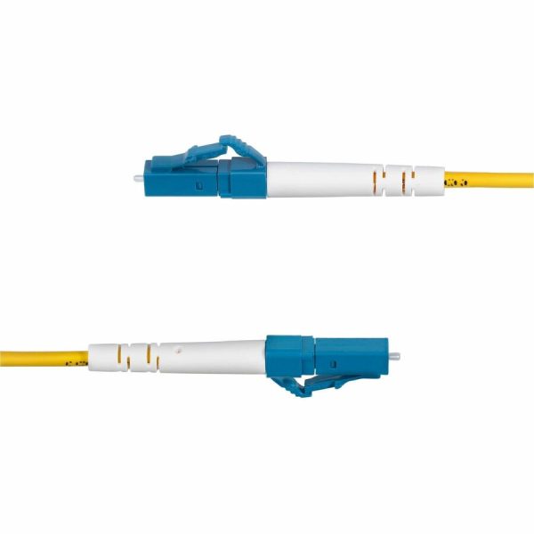 StarTech.com 30m (98.4ft) LC to LC (UPC) OS2 Single Mode Simplex Fiber Optic Cable, 9/125, 40G/100G, Low Insertion Loss, LSZH Jumper Cord - Image 3
