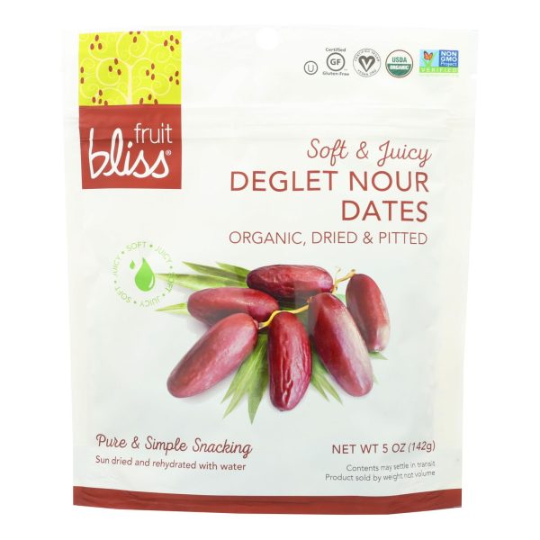 Fruit Bliss - Organic Deglet Nour Dates - Dates - Case of 6 - 5 oz. - Image 3