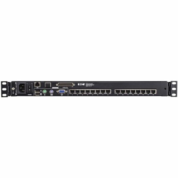 Eaton 16-Port Cat5 KVM over IP Switch - 19 in. LCD, 1 Remote or 1 Local User, 1U Rack-Mount, TAA - Image 4