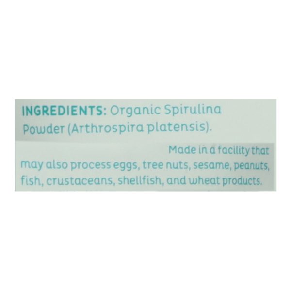 Kos - Spirulina Pwdr Og2 Sprfd - EA of 1-7.4 OZ - Image 3