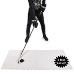 Dryland Flooring Tiles for Hockey Training   8 Pack Hockey Tiles (9.4 sqft) for Shooting Passing Stickhandling   Not Skateable Synthetic Ice Tiles for Hockey Practice
