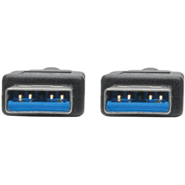 Eaton Tripp Lite Series USB 3.0 SuperSpeed A/A Cable (M/M), Black, 6 ft. (1.83 m) - Image 3