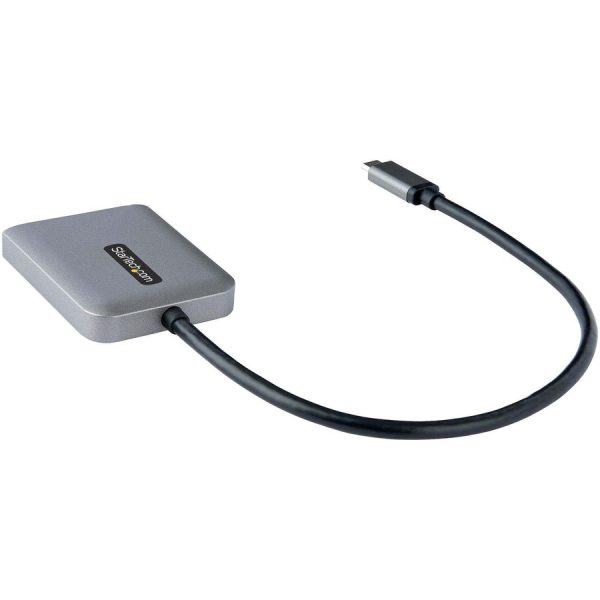 StarTech.com USB-C to Dual HDMI Adapter, USB Type-C Multi-Monitor MST Hub, Dual 4K 60Hz HDMI Laptop Display Extender / Splitter, Windows - Image 2