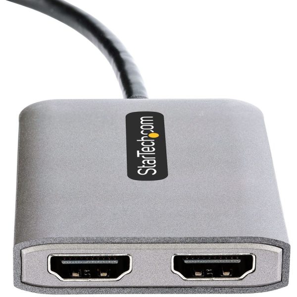 StarTech.com USB-C to Dual HDMI Adapter, USB Type-C Multi-Monitor MST Hub, Dual 4K 60Hz HDMI Laptop Display Extender / Splitter, Windows - Image 3