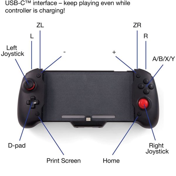 Verbatim Pro Controller with Console Grip for use with Nintendo Switch� - Image 6