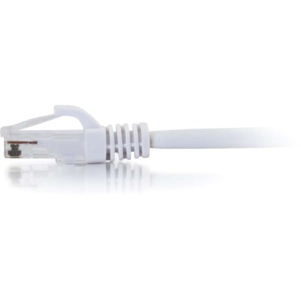 C2G-14ft Cat5e Snagless Unshielded (UTP) Network Patch Cable - White - Image 2