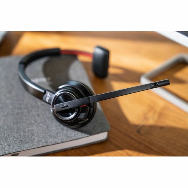 Poly Savi 8210-M Office DECT 1920-1930 MHz Single Ear Headset TAA - Image 4