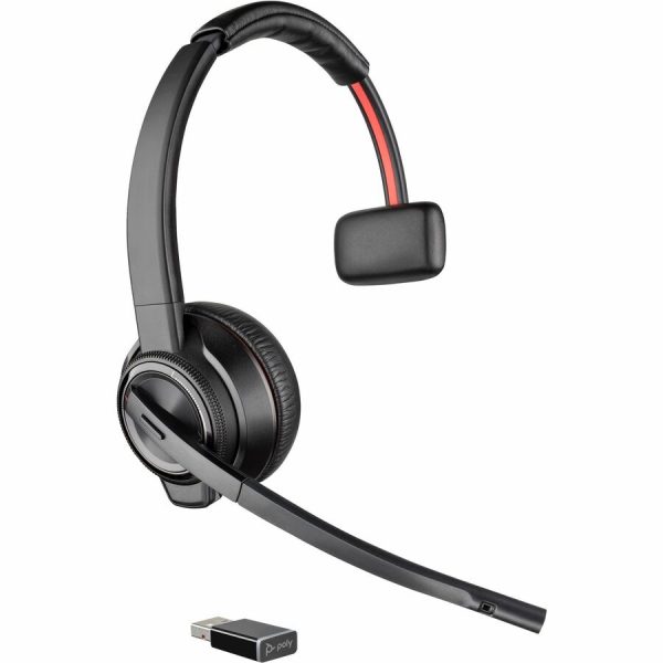 Poly Savi 8210-M Office DECT 1920-1930 MHz Single Ear Headset TAA - Image 8