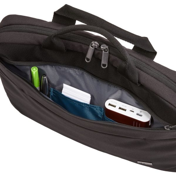 Case Logic Advantage ADVA-114 Carrying Case (Attaché) for 10.1" to 14" Notebook - Black - Image 3