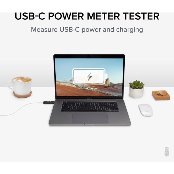 Plugable USB C Power Meter Tester for Monitoring USB-C Connections - Image 2