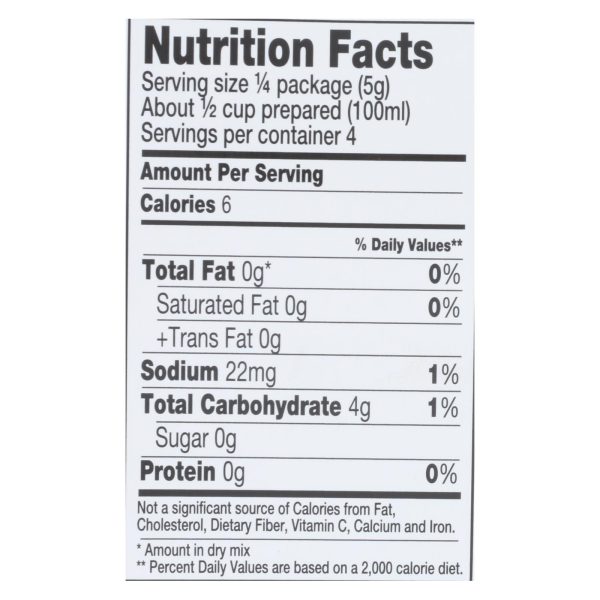 Simply Delish Jel Dessert - Strawberry - Case of 6 - 1.6 oz.