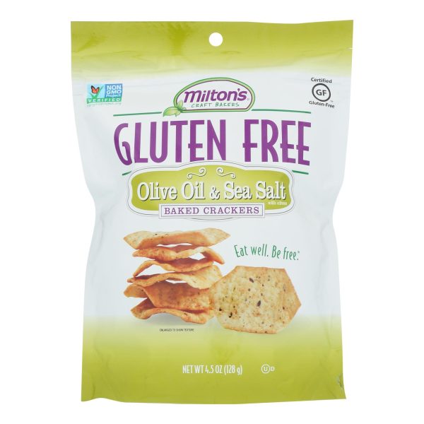 Miltons - Cracker Olive Oil Gluten Free - Case of 12 - 4.5 OZ - Image 2