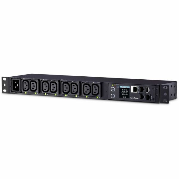 CyberPower PDU81005 100 - 120 VAC 20A Switched Metered-by-Outlet PDU - Image 2