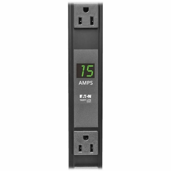 Eaton Tripp Lite Series 1.5kW 100-127V Single-Phase Local Metered PDU - 36 NEMA 5-15R Outlets, 5-15P Input, 15 ft. Cord, 72 in. 0U Rack - Image 3