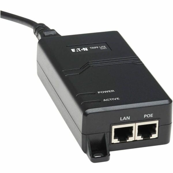 Eaton Tripp Lite Series Gigabit PoE+ Midspan Active Injector - IEEE 802.3at/802.3af, 30W, 1 Port - Image 2