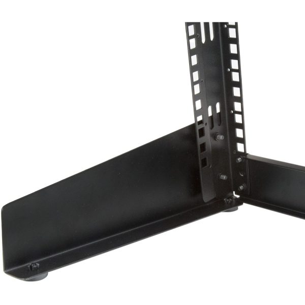 StarTech.com 2-Post 8U Desktop Server Rack, Open Frame 19in Computer Rack, Small Home/Office Rack for AV / Studio / Data / IT Equipment - Image 5
