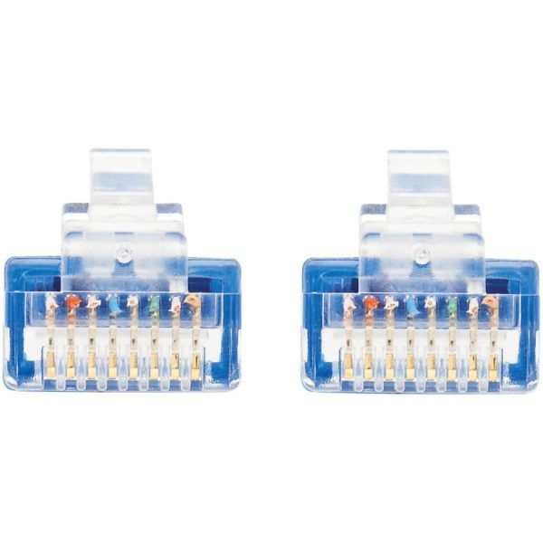 Eaton Tripp Lite Series Cat6 Gigabit Molded Ultra-Slim UTP Ethernet Cable (RJ45 M/M), Blue, 7 ft. (2.13 m) - Image 3