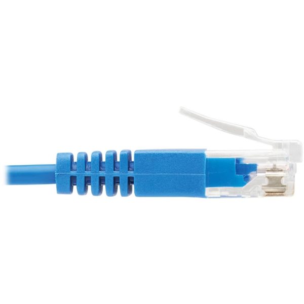 Eaton Tripp Lite Series Cat6 Gigabit Molded Ultra-Slim UTP Ethernet Cable (RJ45 M/M), Blue, 7 ft. (2.13 m) - Image 4