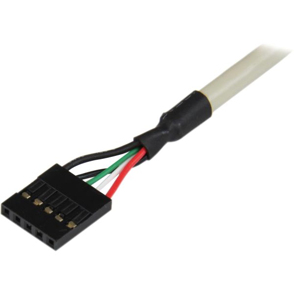 StarTech.com 2 Port USB A Female Slot Plate Adapter Cable - Image 2