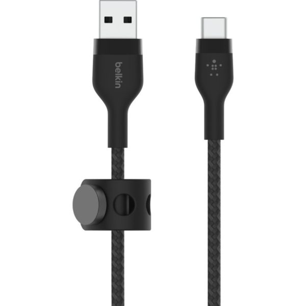 Belkin Boostcharge Pro Flex - USB-C cable - USB-C to USB-A - (1 meter /3.3 foot) - Image 3