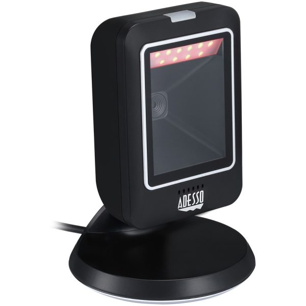 Adesso NuScan 2800U Omnidirectional 2D Desktop Barcode Scanner - Image 9