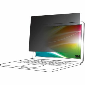 3M™ Bright Screen Privacy Filter for 13.3" Laptop (16:10 aspect ratio)
