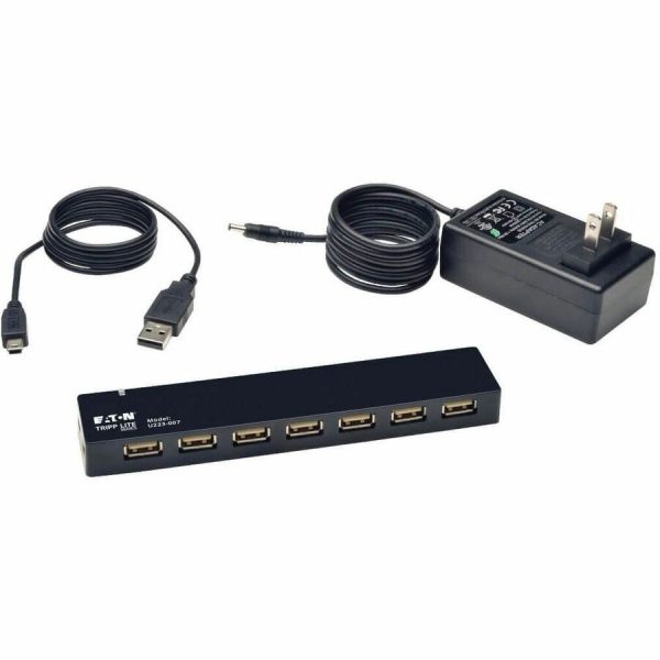 Eaton Tripp Lite Series 7-Port USB 2.0 Hub with Power Supply - Image 8