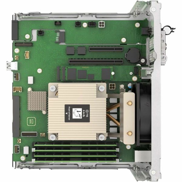 HPE SMART CHOICE ProLiant MicroServer Gen11 Ultra Micro Tower Server - 1 x Intel Pentium Gold G7400 3.7 GHz - 16 GB RAM - 1 TB HDD - Serial ATA/600 Controller - Image 3