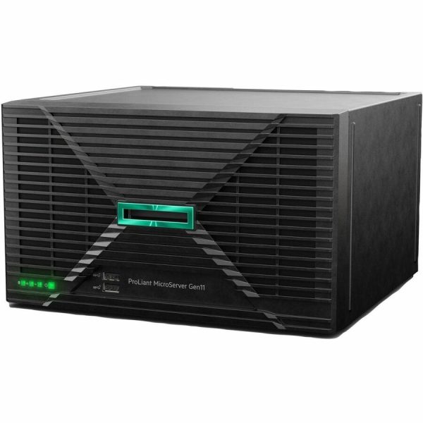 HPE SMART CHOICE ProLiant MicroServer Gen11 Ultra Micro Tower Server - 1 x Intel Pentium Gold G7400 3.7 GHz - 16 GB RAM - 1 TB HDD - Serial ATA/600 Controller - Image 5