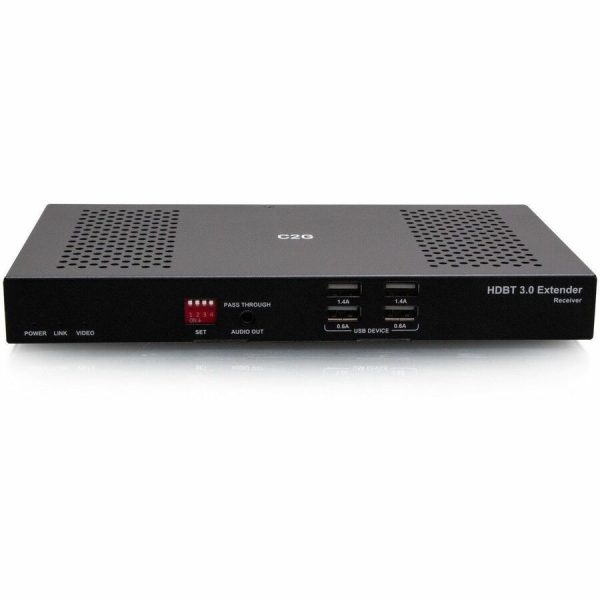 C2G HDMI HDBaseT + USB-B to A + RS232 Over Cat Extender Box TX to Box RX (18Gbps) 4K 60Hz up to 328ft - Image 6