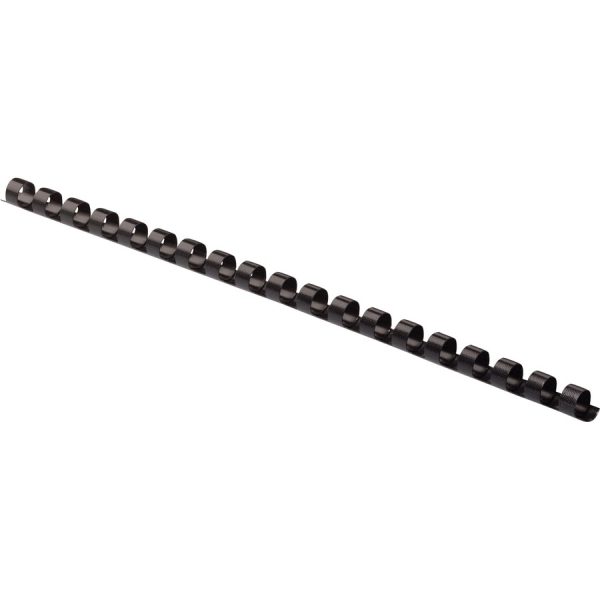 Fellowes Plastic Binding Combs - Black, 5/16" Diameter - Image 6