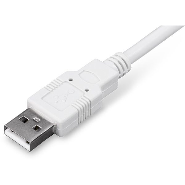 TRENDnet USB to Serial 9-Pin Converter Cable, Connect a RS-232 Serial Device to a USB 2.0 Port, Supports Windows & Mac, USB 1.1, USB 2.0, USB 3.0, 21 Inch Cable Length, Plug & Play, White, TU-S9 - Image 3