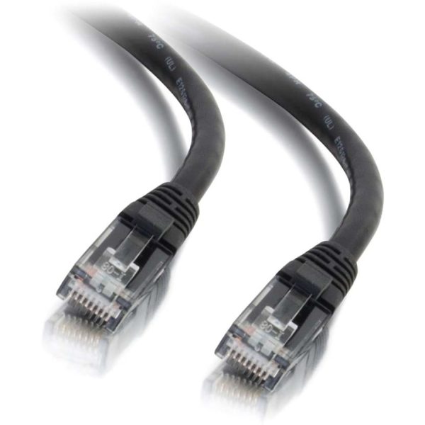 C2G 6in Cat6 Ethernet Cable - Snagless Unshielded (UTP) - Black - Image 3