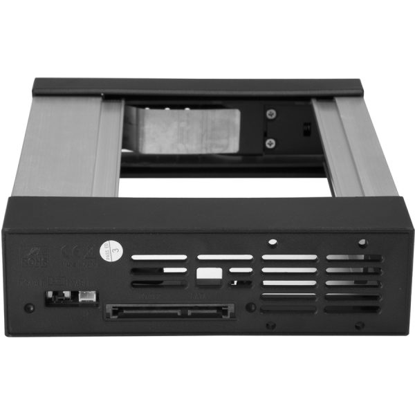 StarTech.com 5.25 to 3.5 Hard Drive Hot Swap Bay - Trayless - Aluminum - For 3.5" SATA/SAS Drives - Front Mount - SAS/ SATA Backplane - Image 3
